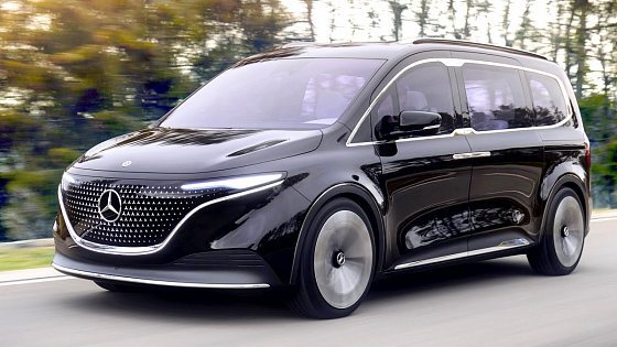 Video: 2022 Mercedes Benz Concept EQT - Premium Electric Compact Van