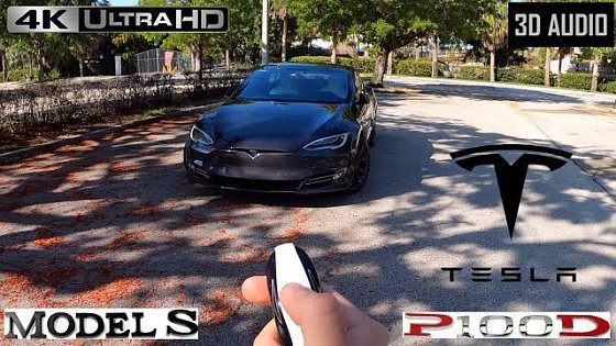 Video: 2018 Tesla Model S P100D Ludicrous | 4K 60 FPS | POV Test Drive | Binaural Audio