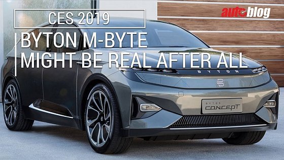 Video: Byton M-Byte goes on sale in Q4 of 2019