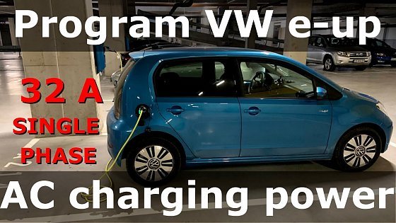 Video: How to program Volkswagen e-up AC charger