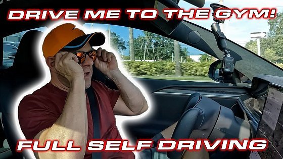 Video: Can my Tesla Plaid drive me to the Gym? * Full Self Driving Tips &amp; Tricks