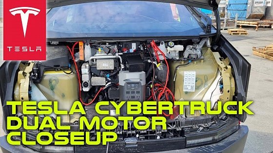 Video: Tesla Cybertruck Dual Motor Closeup