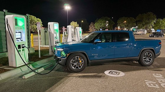Video: Charging Issues Like Crazy! - Rivian R1T 1000 Mile Road Trip From Minnesota to Colorado