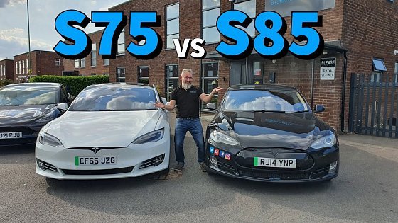 Video: Old Tesla S85 v newer S75 - how do they compare for range, efficiency and charging. (Both RWD)