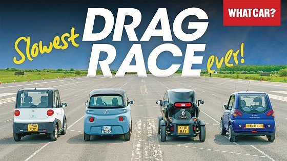 Video: DRAG RACE: Citroen Ami vs Renault Twizy &amp; more – mini electric car battle | What Car?