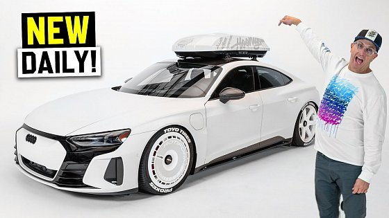 Video: Ken Block&#39;s NEW 637hp All-Electric Audi RS e-tron GT! The fastest production RS on EARTH!