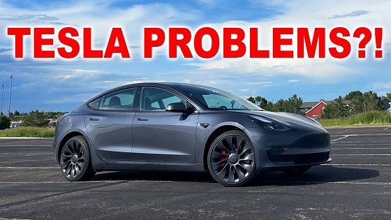 Video: Six PROBLEMS With My 2023 Tesla Model 3 Performance || Honest Review
