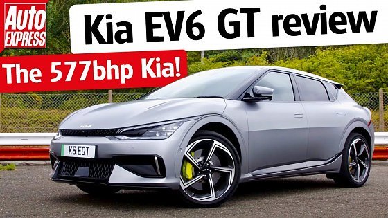 Video: NEW Kia EV6 GT: drift mode, acceleration and handling test