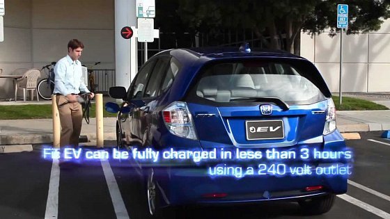Video: 2013 Honda Fit EV Los Angeles debut promo