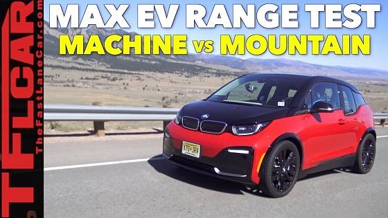 Video: Machine vs Mountain: How Far Can a BMW i3 Go On a Single Charge...Up a Mountain?