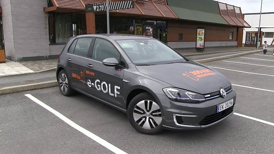 Video: VW e-Golf 35.8 kWh test drive