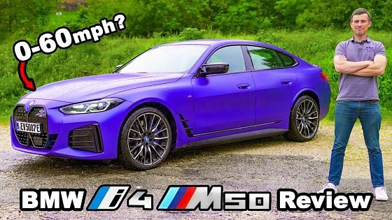 Video: BMW i4 M50 review - quicker 0-60mph than an M3?