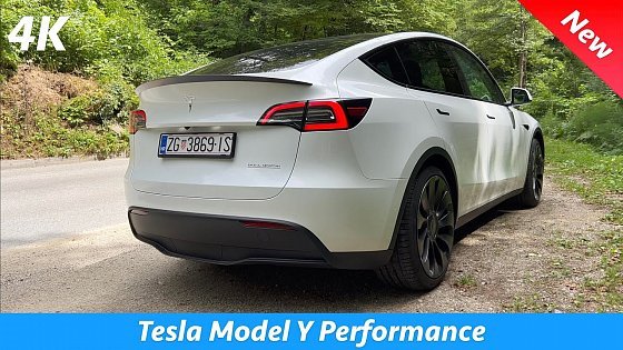 Video: Tesla Model Y Performance 2022 - FULL review in 4K | Exterior - Interior (Made in Germany)