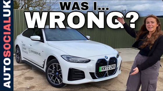 Video: I&#39;ve changed my mind - BMW i4 review (Real world range test)