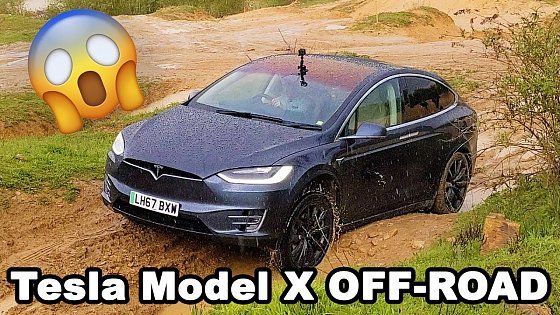 Video: What happens when you off-road a Tesla Model X...