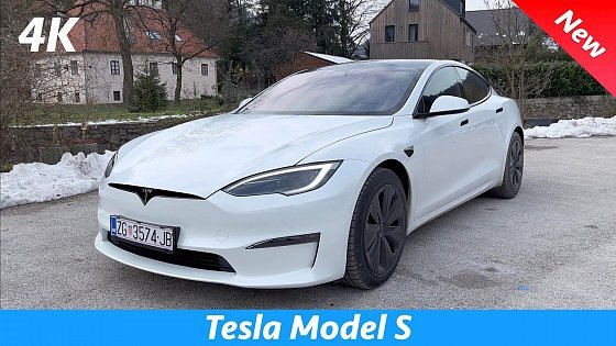 Video: Tesla Model S Long Range 2023 - FIRST look in 4K | Facelift (Exterior - Interior), Visual Review