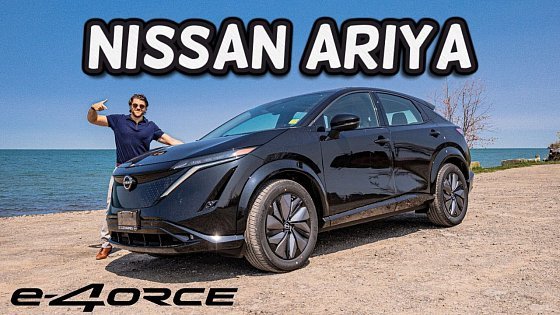 Video: 2023 Nissan Ariya Evolve e-4orce AWD Review: Electrifying Performance and Futuristic Design!