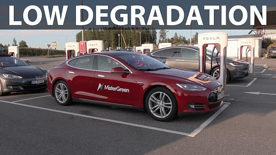 Video: 2013 Tesla Model S P85 range and degradation test after 8 years/350k km