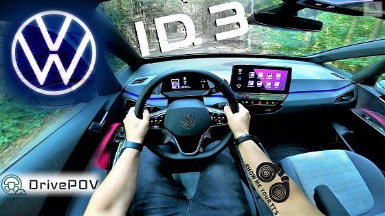 Video: VW ID.3 Pro 58kWh 2021 | 145HP-275NM | POV TEST DRIVE, POV ACCELERATION, POV TOP SPEED | #DrivePOV