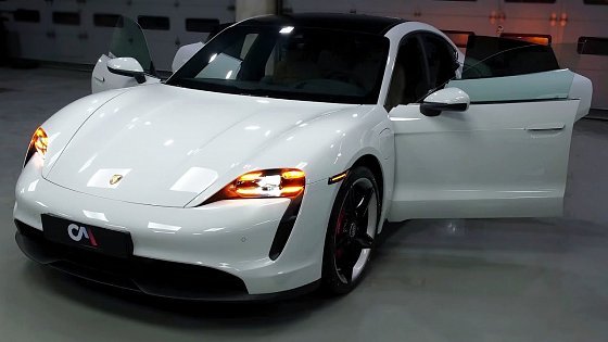 Video: 2021 Porsche Taycan 4S - Interior and Exterior Details