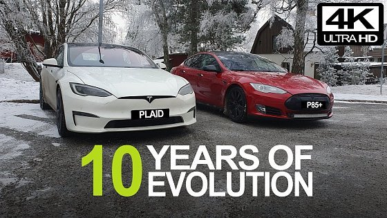 Video: Tesla Model S - P85+ to PLAID, an amazing evolution!