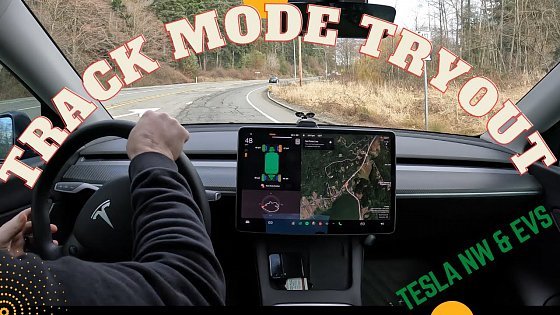 Video: Drifting in a Tesla Model Y Performance: A Closer Look at Track Mode
