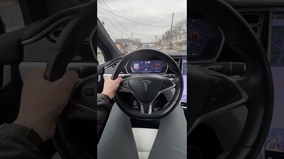 Video: Tesla Model X 90D POV Drive! #Tesla #Shorts