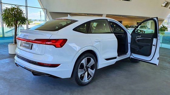 Video: New Audi E-Tron Sportback S-Line 2020 Review Interior Exterior