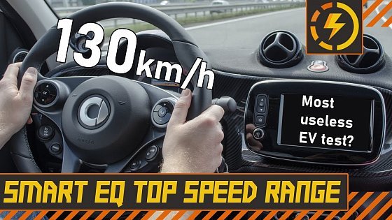 Video: Smart EQ Top Speed Range | Most useless EV test? | Recharging