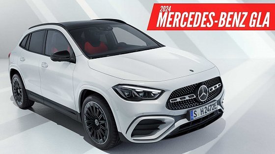 Video: 2024 Mercedes-Benz GLA Facelift - First Look - Images | AUTOBICS