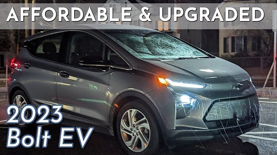Video: 2023 Chevrolet Bolt EV (1LT Trim): Affordable Electric Car Review