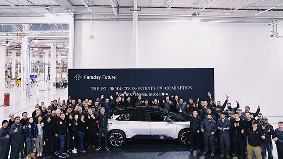 Video: Faraday Future | 1st Production-Intent FF 91 | Key Moments | FFIE