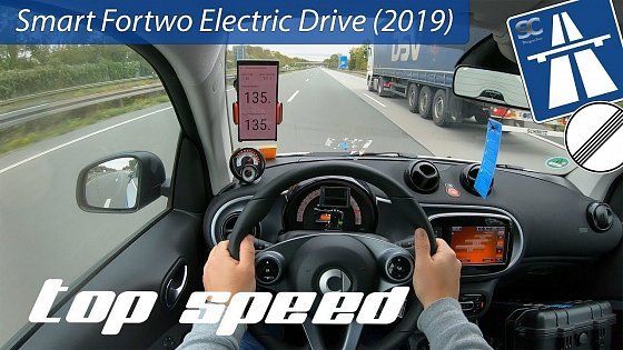 Video: Smart Fortwo Electric Drive (2019) - Autobahn Top Speed Drive