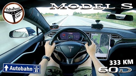 Video: 2017 Tesla Model S 60D | V-MAX. Próba autostradowa. RACEBOX 0-100, 100-200 km/h.