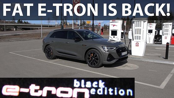 Video: Audi e-tron 55 Black Edition range test