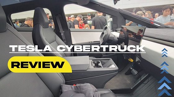 New features of the Tesla Cybertruck! YouTube video