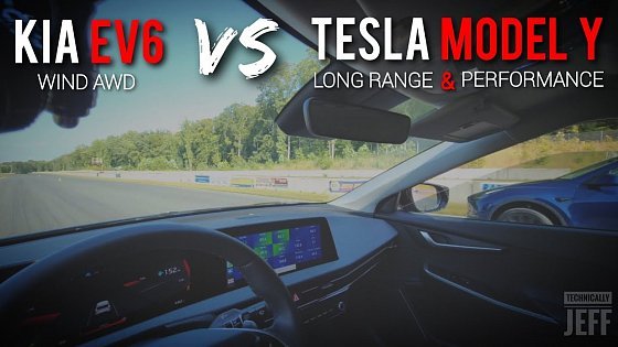 Video: Kia EV6 AWD Drag Racing a Tesla Model Y Long Range and Model Y Performance