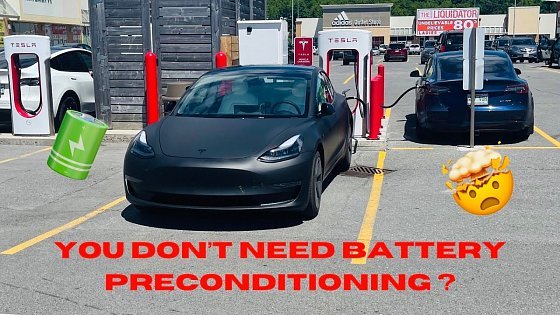 Video: Testing The Tesla Model 3 Battery Preconditioning