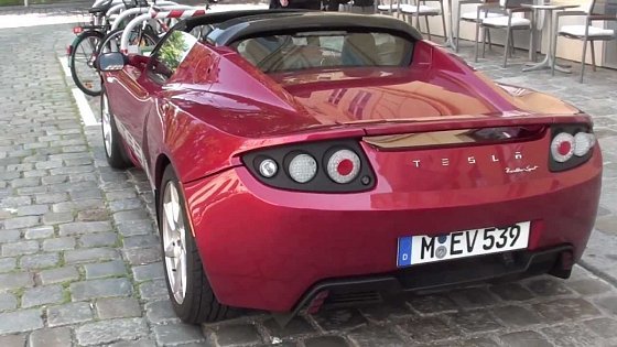 Video: Tesla Roadster Sport 2.5 walkaround in Vienna
