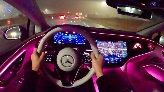 Video: 2022 Mercedes-Benz EQS 580 4MATIC - POV Night Drive &amp; Final Thoughts