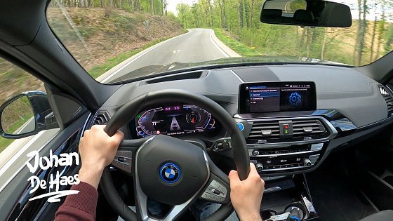 Video: 2021 BMW iX3 286 HP POV TEST DRIVE
