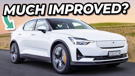 Video: Can the new RWD Polestar 2 take on the Tesla Model 3? (Polestar 2 2024 walkaround review)