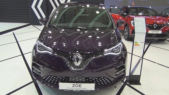 Video: Renault Zoe e-Tech Electric Iconic R135 52 kWh (2022) Exterior and Interior