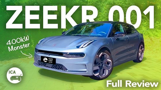 Video: The First EV Shooting Brake Is A Monster - Zeekr 001 Review