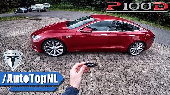 Video: Tesla Model S P100D REVIEW POV AUTOBAHN Test Drive by AutoTopNL