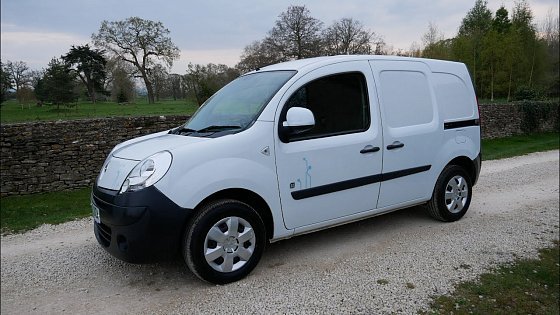Video: Renault Kangoo ZE22 beginner&#39;s or new owners guide to help with you with your new electric van