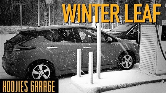 Video: 400 km &quot;Winter Challenge&quot; with a Nissan Leaf 40 kWh.