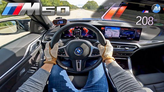 Video: BMW i4 M50 (544hp) | Fast Autobahn Range &amp; Charge⚡️