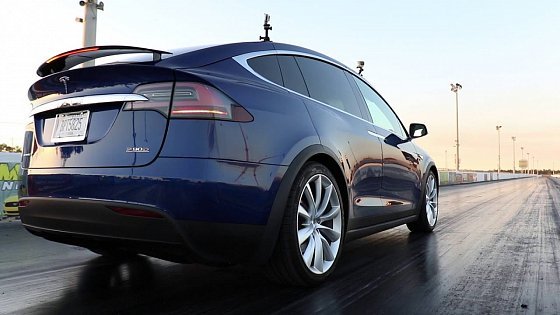 Video: Tesla Model X P90D Ludicrous Launch Demonstration with 0-60 MPH in 3.1 Seconds