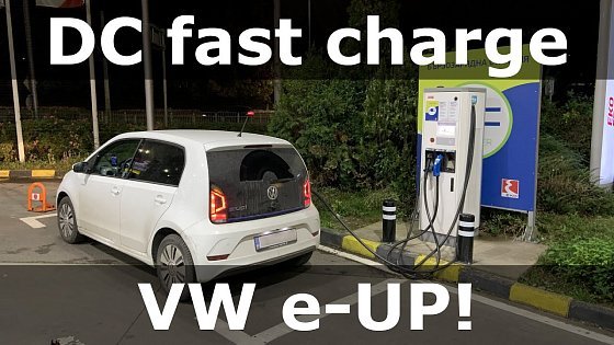 Video: From 7 to 100% fast charging using VW e-UP!